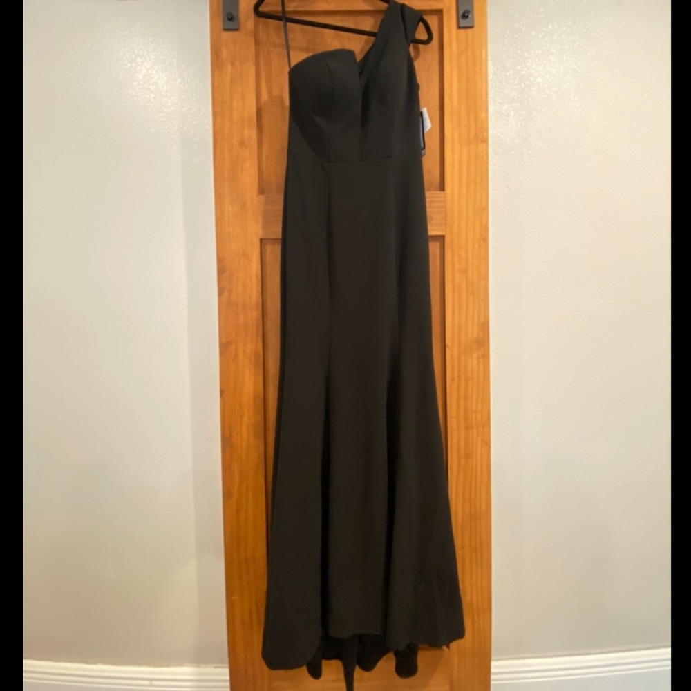Black Full Length Gown